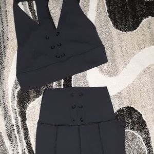 Offline by Aerie Lace Up Bra & Leggings Set